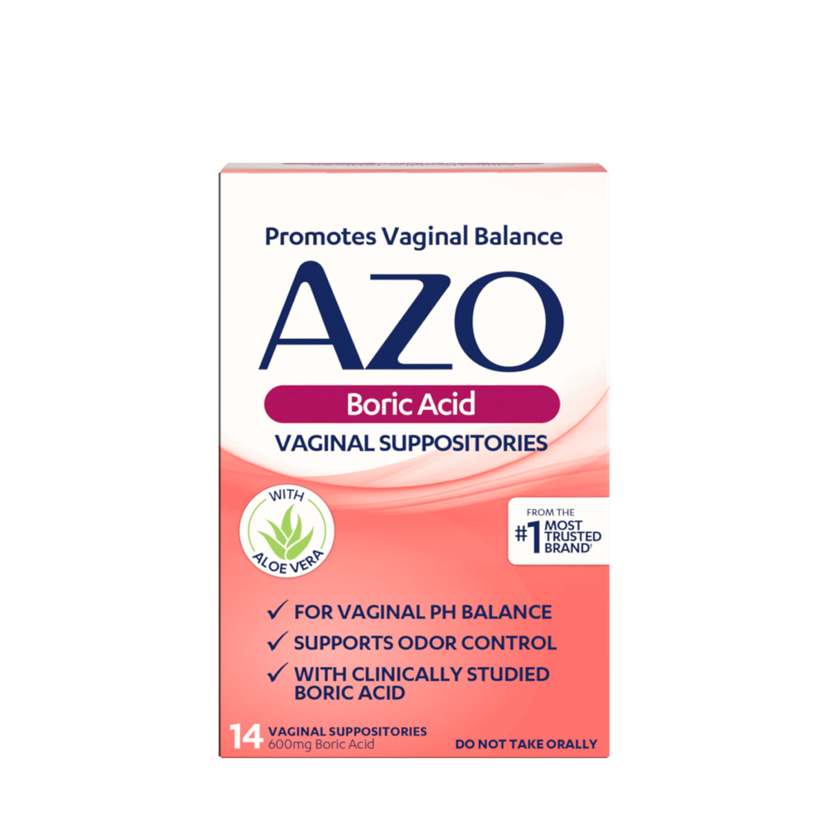 AZO® Boric Acid Suppositories 14 Count - Free Gift – Culturelle