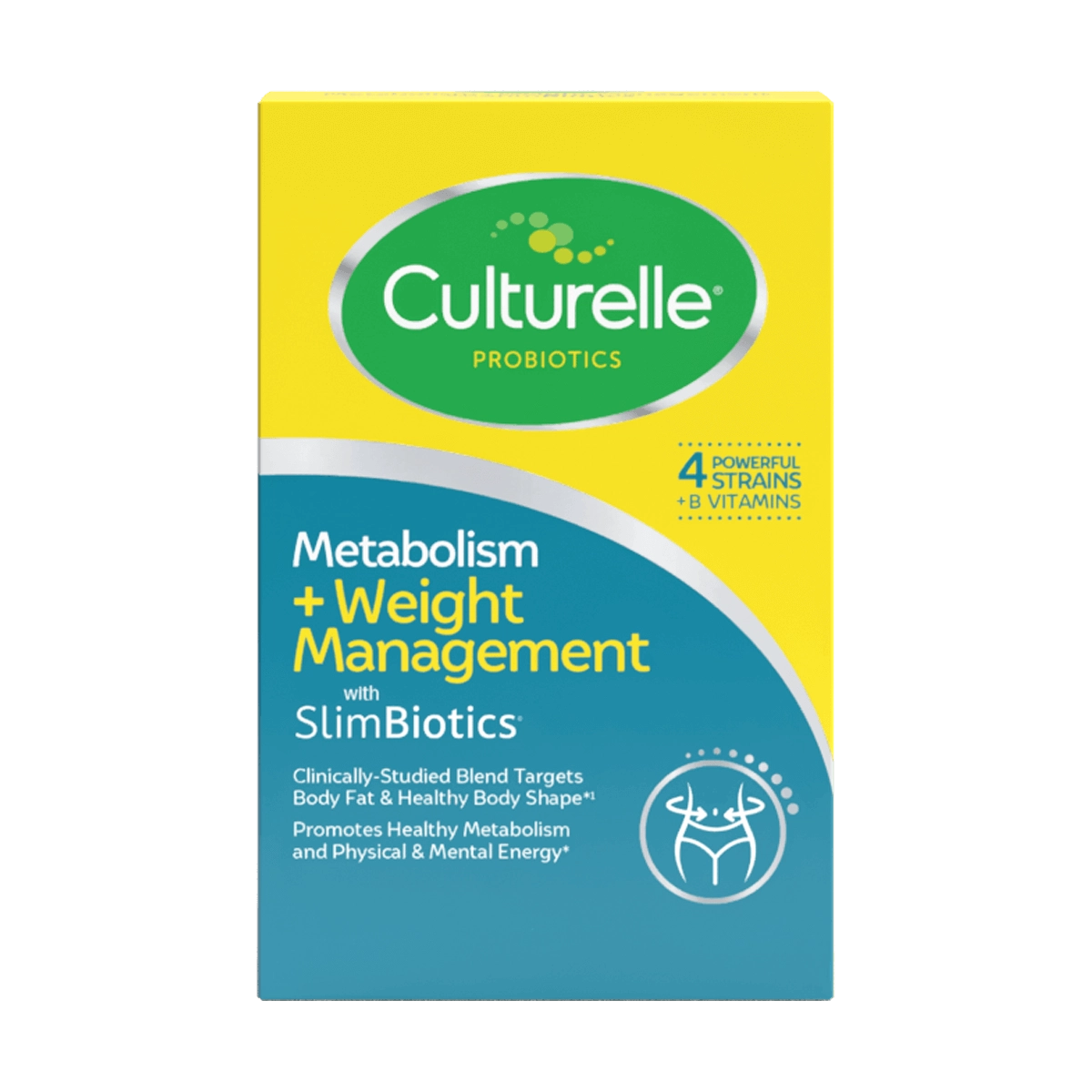 Culturelle Metabolism Weight Management with SlimBiotics Capsules