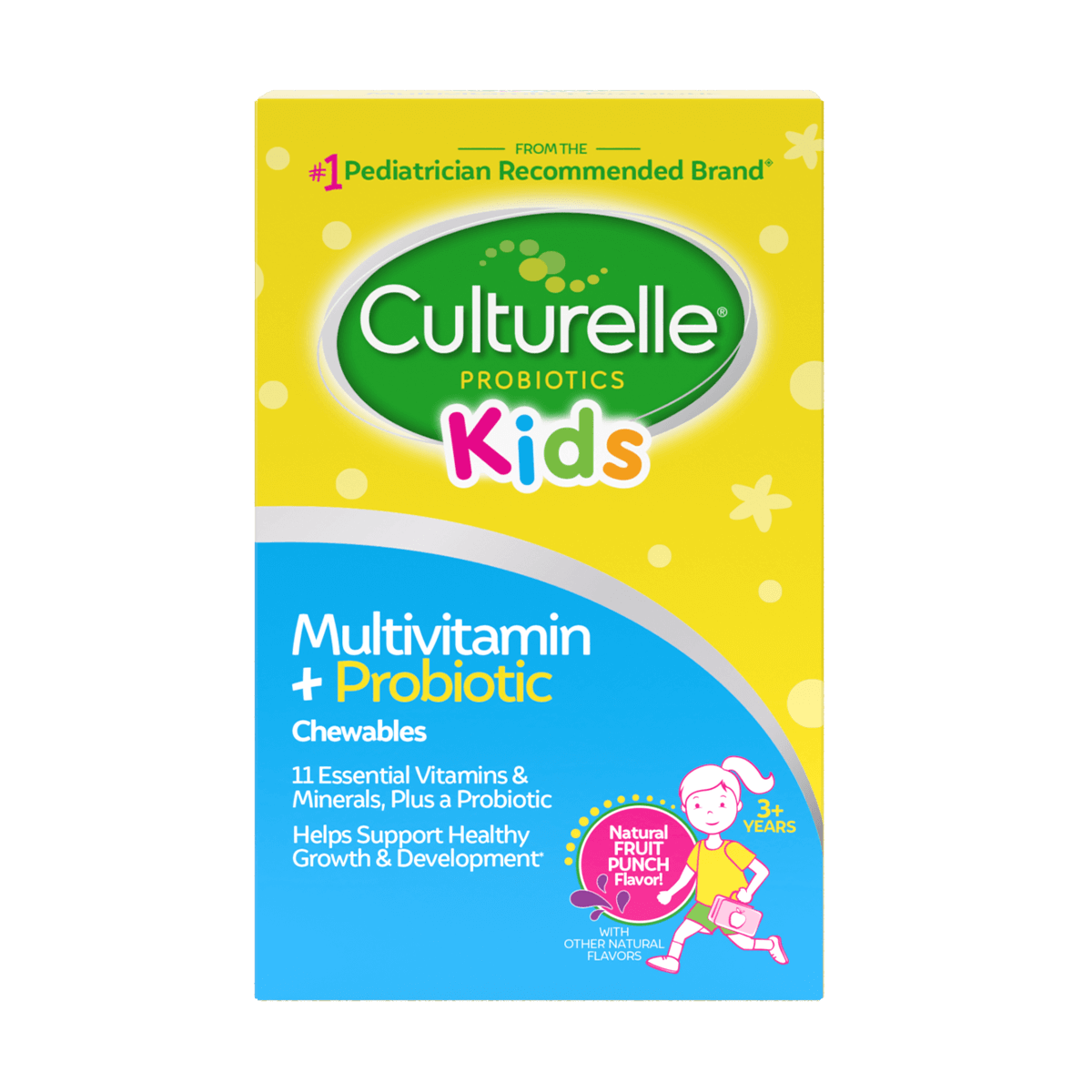 Culturelle® Kids Multivitamin + Probiotic Chewables