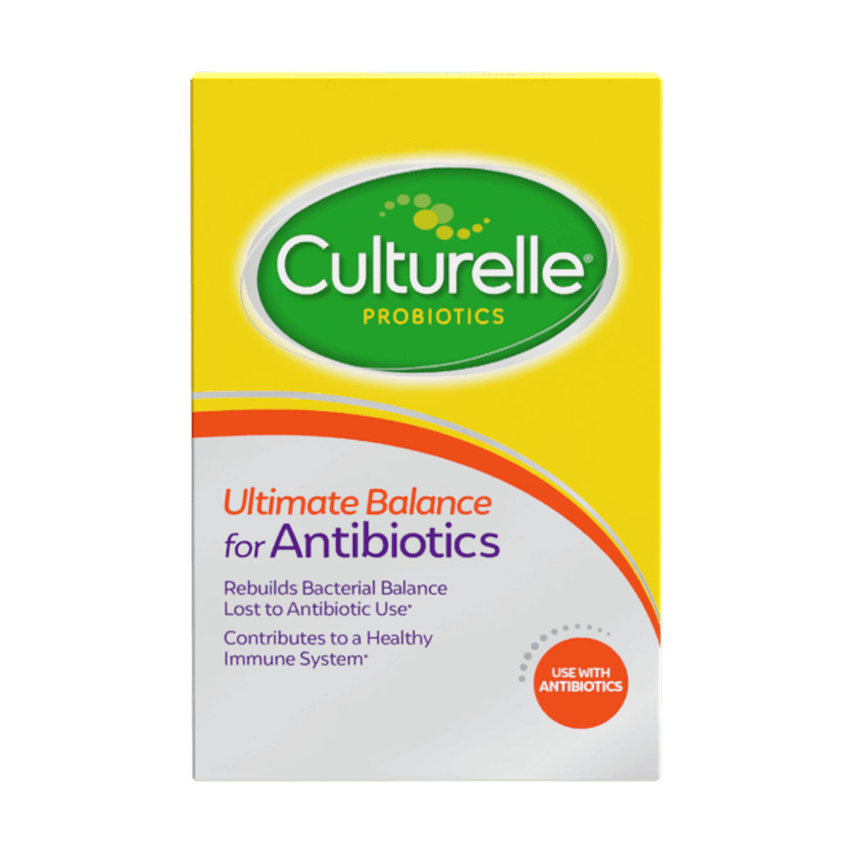 Ultimate Balance Probiotic for Antibiotics Capsules Culturelle® Ultimate Balance Probiotic for Antibiotics Capsules Culturelle®