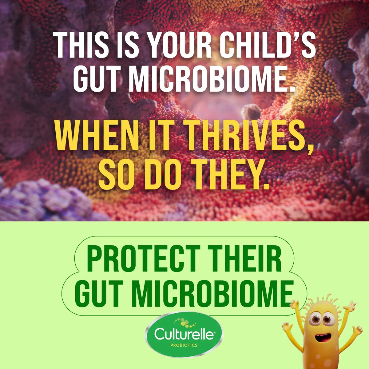 Culturelle® Kids Probiotic + Multivitamin Chewables