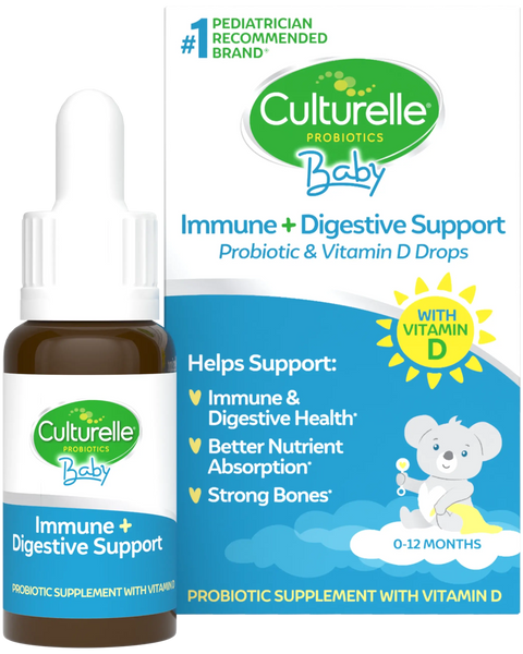 Culturelle® Baby Immune + Digestive Support Probiotic & Vitamin D Drops