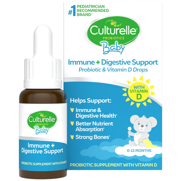 Culturelle® Baby Immune + Digestive Support Probiotic & Vitamin D Drops