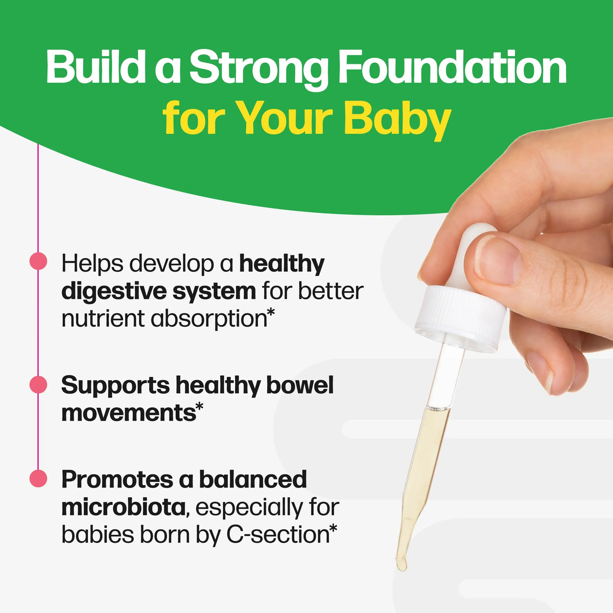Culturelle® Baby Digestive Calm + Comfort Probiotic Drops