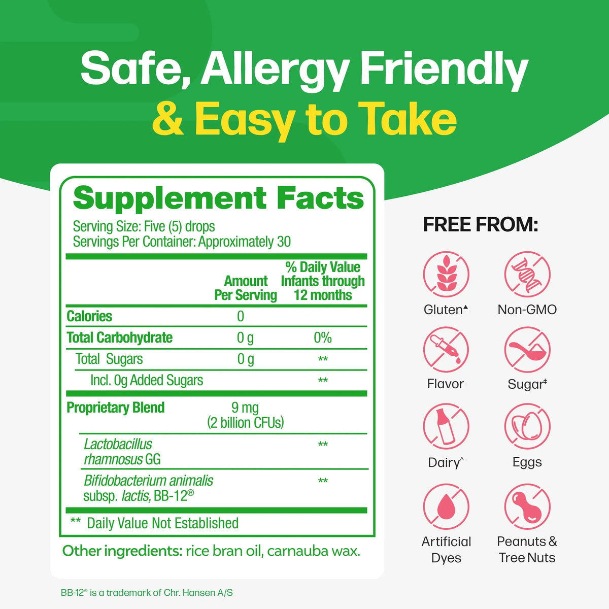 Culturelle® Baby Digestive Calm + Comfort Probiotic Drops