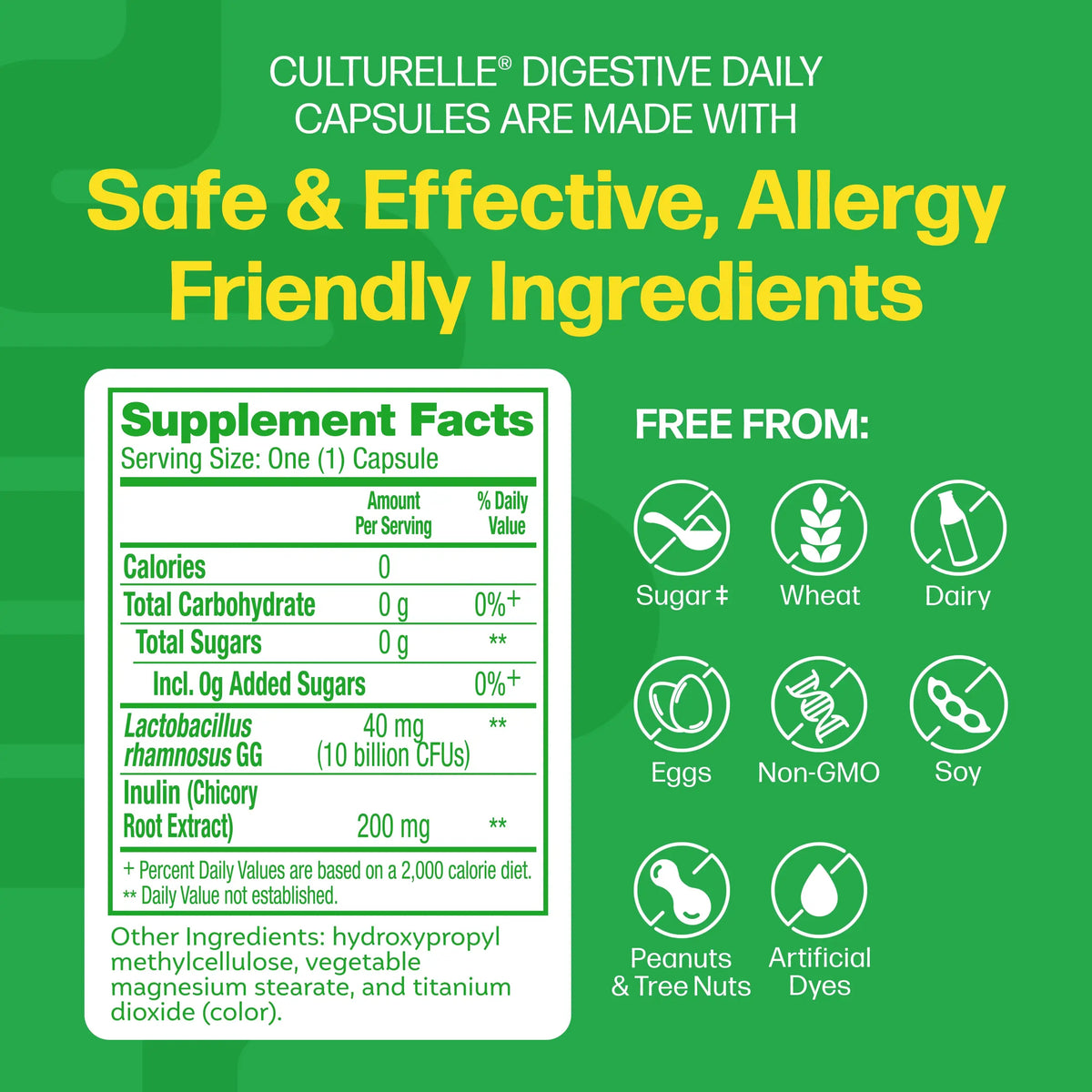 Culturelle® Digestive Daily Probiotic Capsules