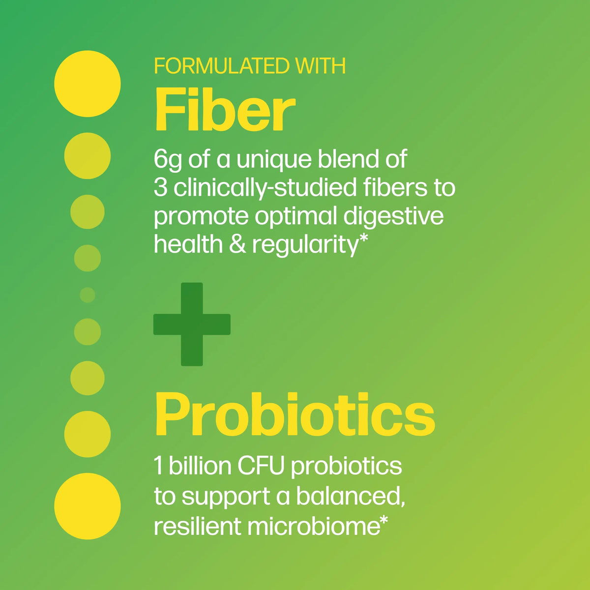 NEW! Culturelle® Probiotics + FiberMax Packets