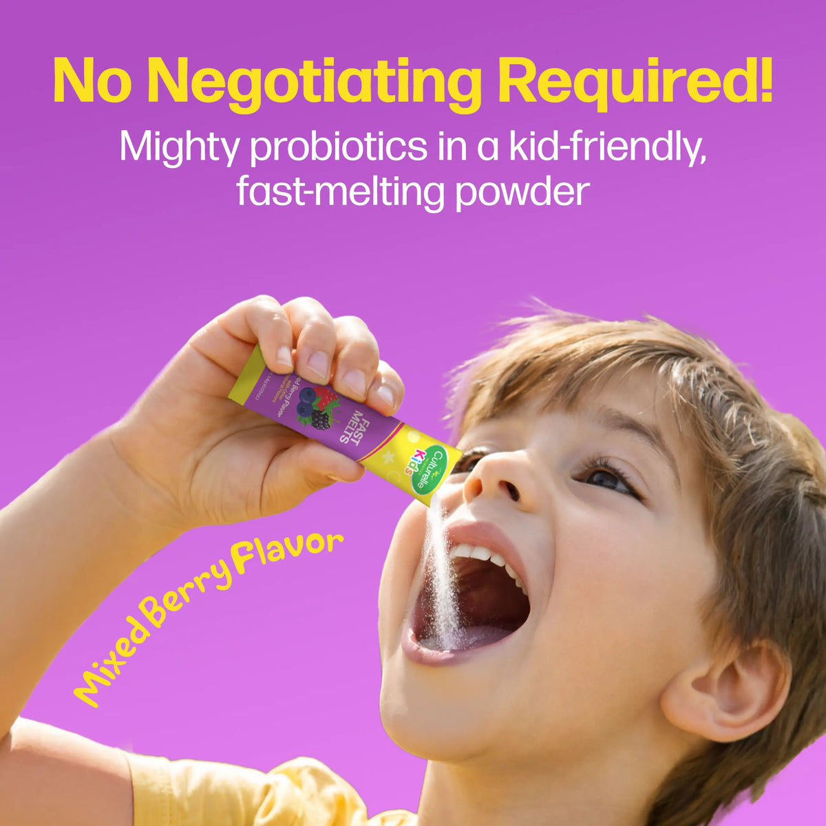 Culturelle® Kids Complete Probiotic Fast Melts Packets