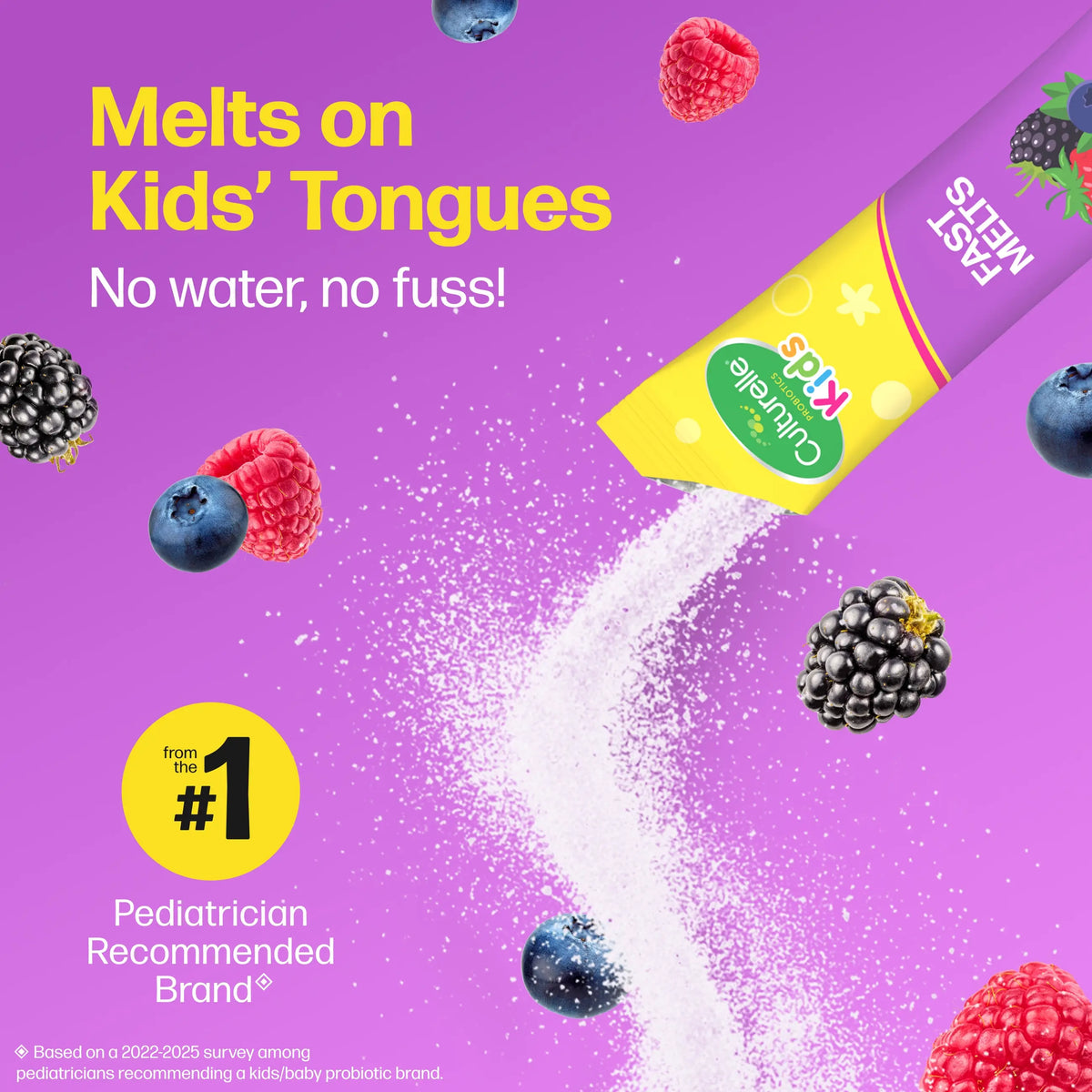 Culturelle® Kids Complete Probiotic Fast Melts Packets
