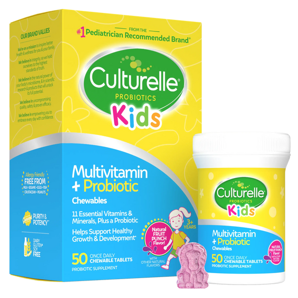 Culturelle® Kids Multivitamin + Probiotic Chewables