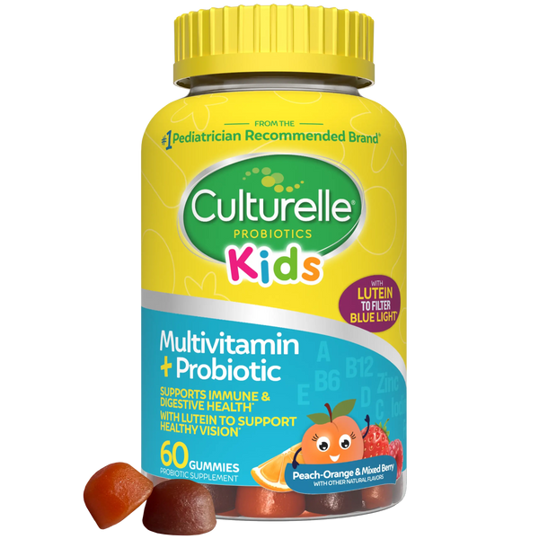 Culturelle® Kids Multivitamin + Probiotic Gummies with Lutein