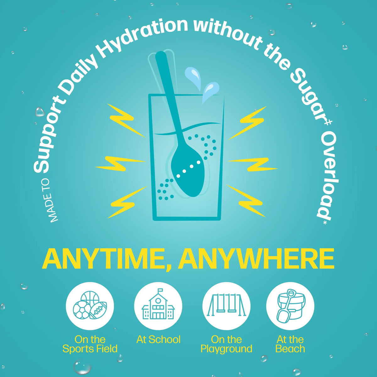 Culturelle® Kids Probiotics + Electrolytes Hydration Super Duo Packets