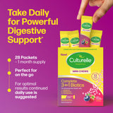 Culturelle® Complete 3-in-1 Biotics Mini-Chews Packets