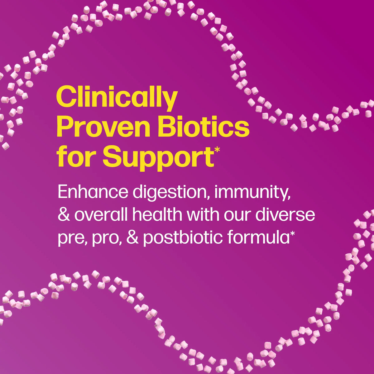 Culturelle® Complete 3-in-1 Biotics Mini-Chews Packets