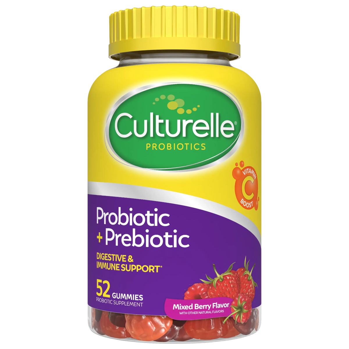 Culturelle® Probiotic + Prebiotic Gummies