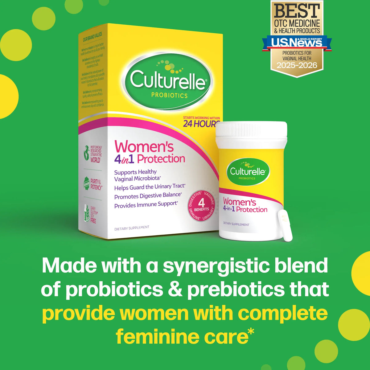 Culturelle® Women’s 4-in-1 Protection Capsules