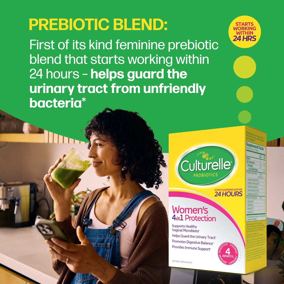 Culturelle® Women’s 4-in-1 Protection Capsules