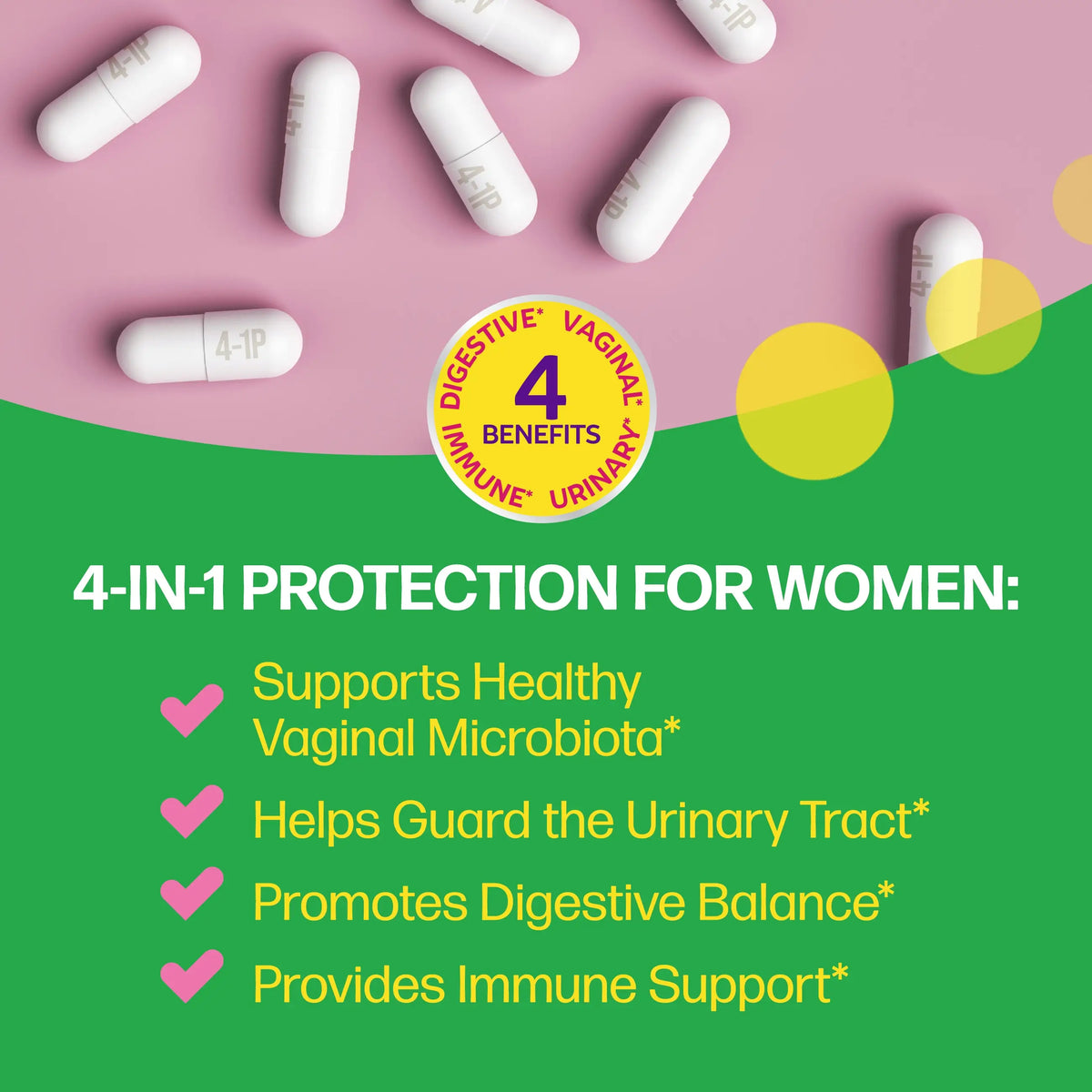 Culturelle® Women’s 4-in-1 Protection Capsules