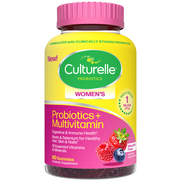 Culturelle® Women's Probiotics + Multivitamin Gummies