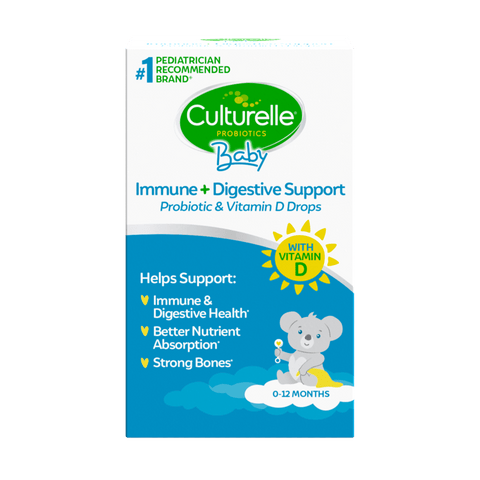 Culturelle® Baby Immune & Digestive Support Probiotic + Vitamin D Drops