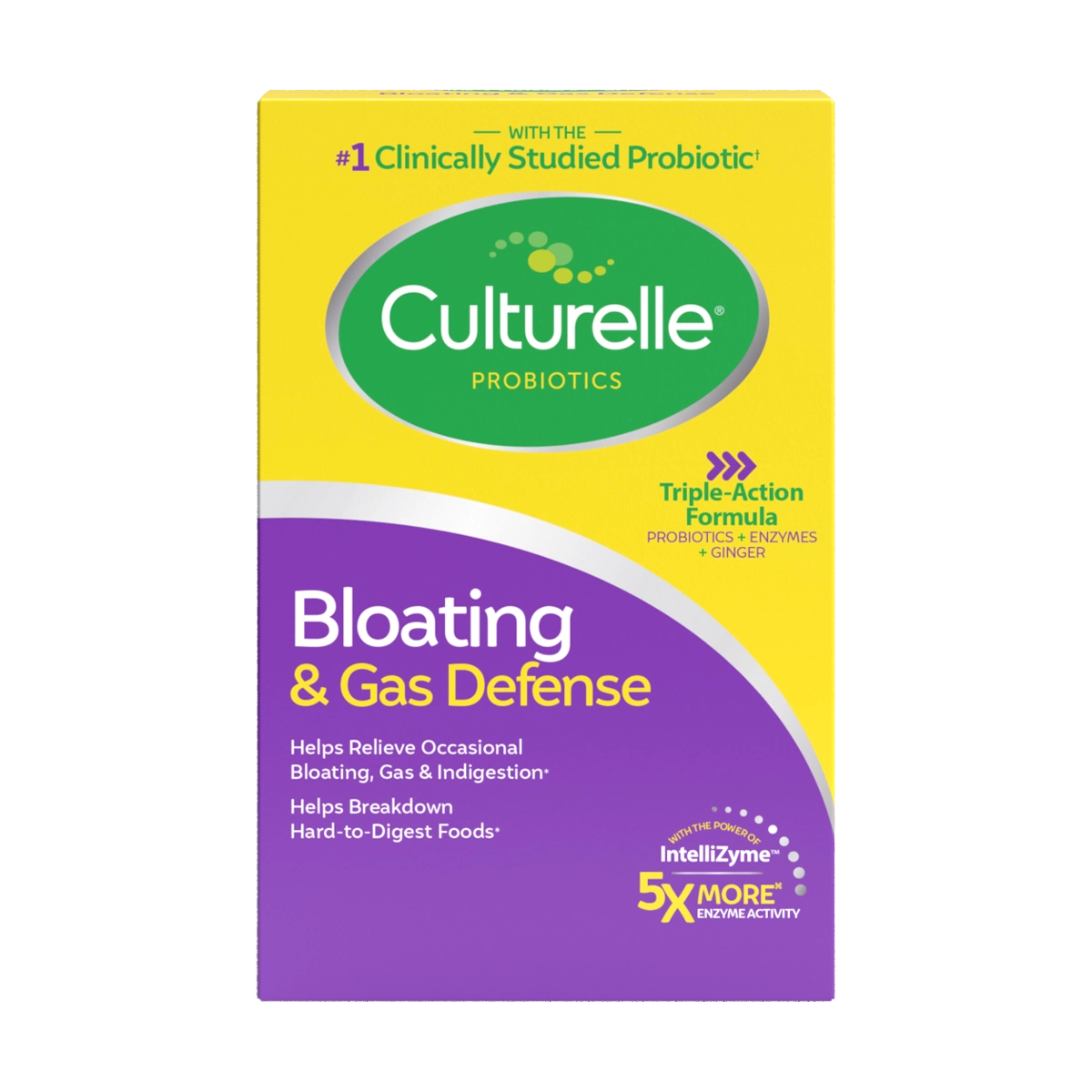 Culturelle® Bloating & Gas Defense Capsules