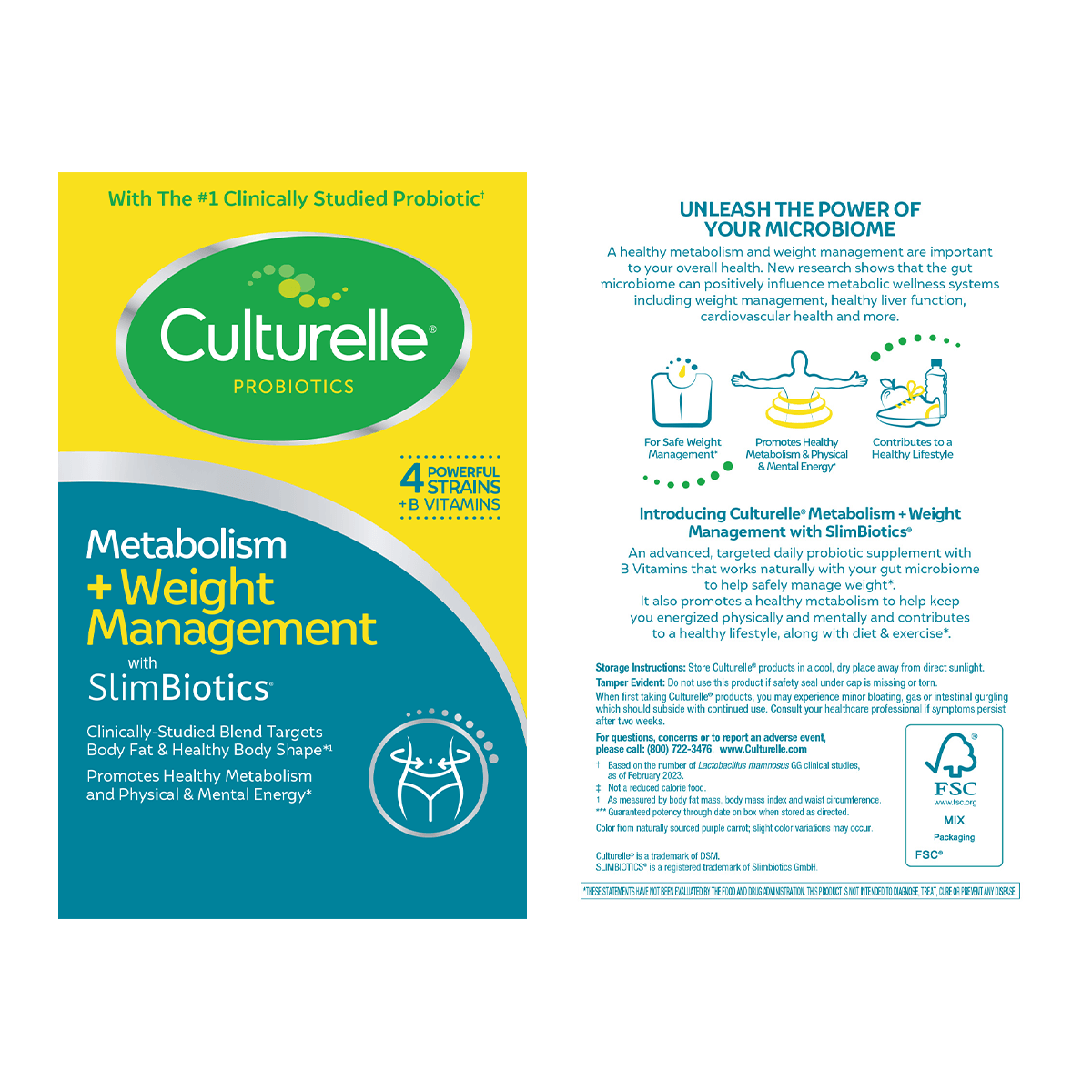 Culturelle® Digestive & Weight Support Bundle (1 Month)