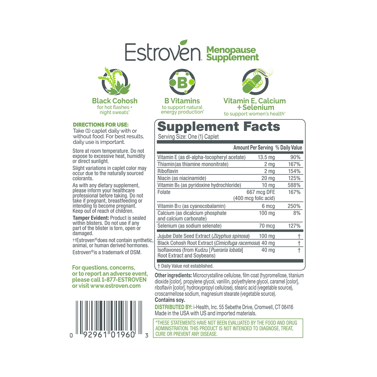 Estroven® Menopause Supplement 15 Count - Free Gift