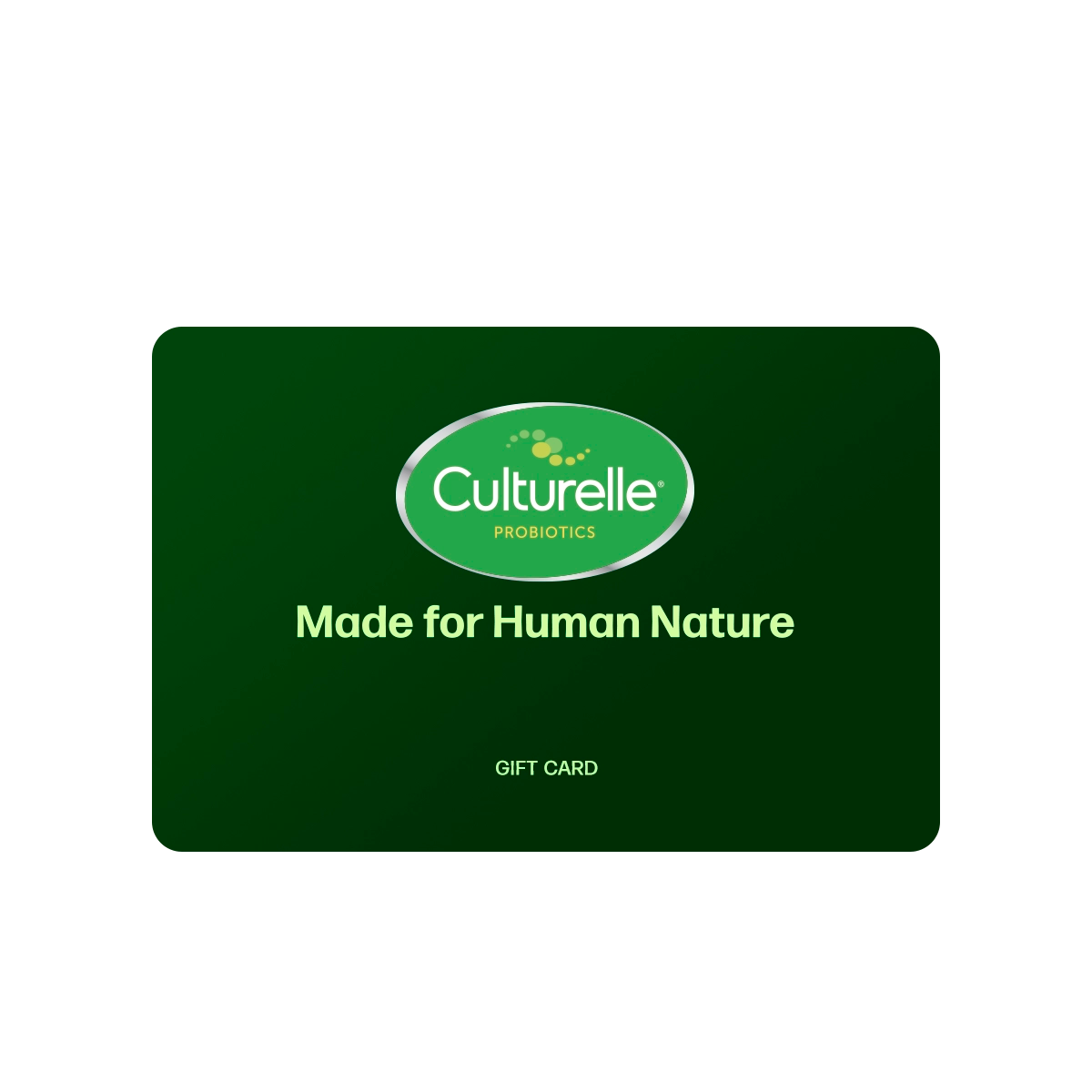 Culturelle® Probiotics Gift Card