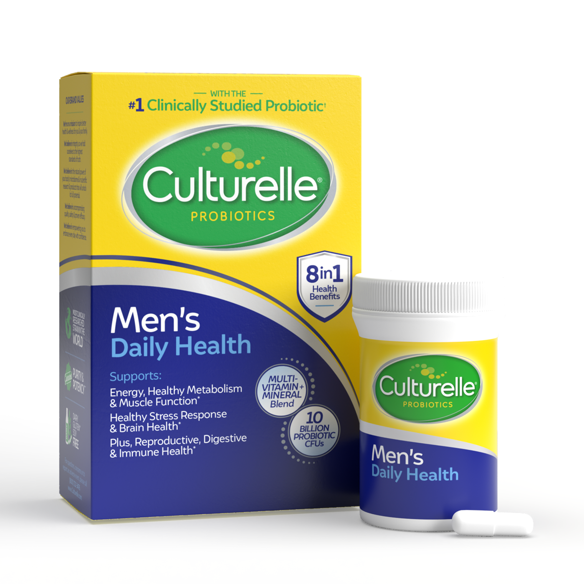 Culturelle men's daily health packaging