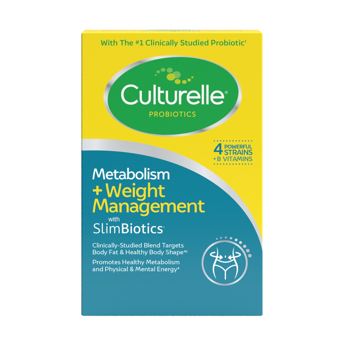 Culturelle® Metabolism + Weight Management with SlimBiotics® Capsules