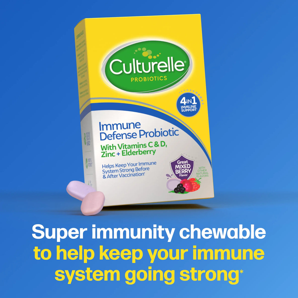 Culturelle® Immune Defense Probiotic Chewables