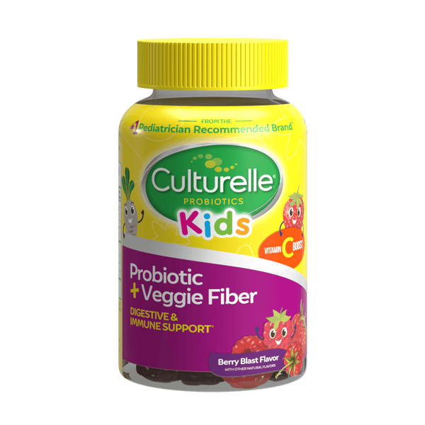 Culturelle® Kids Probiotic + Veggie Fiber Gummies