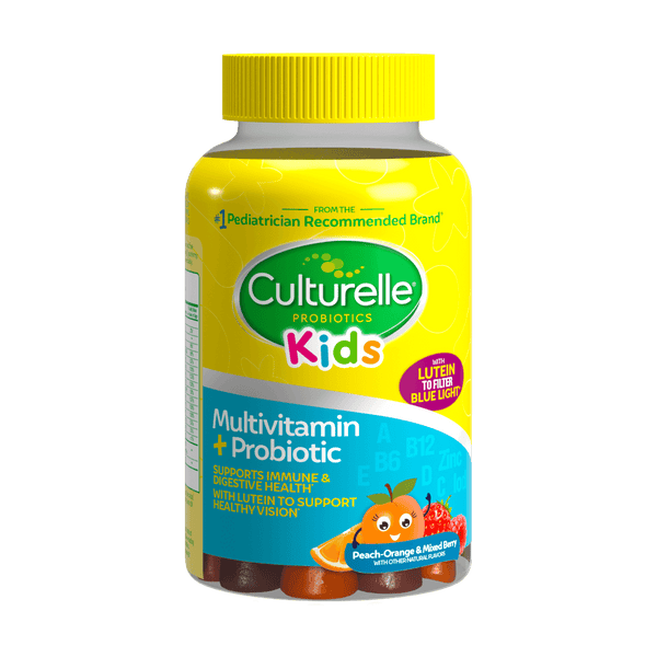 Culturelle® Kids Multivitamin + Probiotic Gummies with Lutein