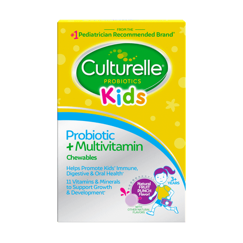 Culturelle® Kids Probiotic + Multivitamin Chewables