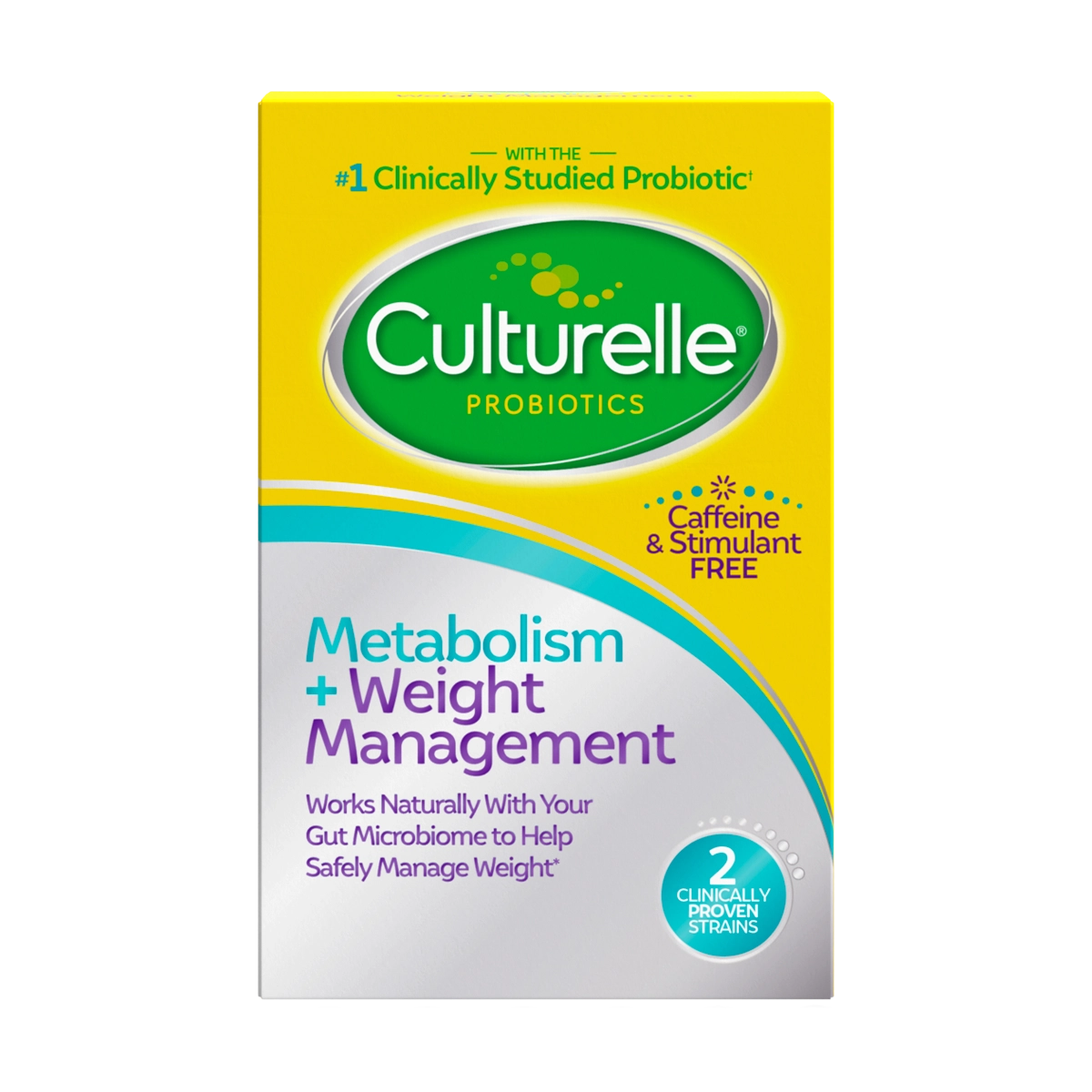 Metabolism + Weight management packaging front