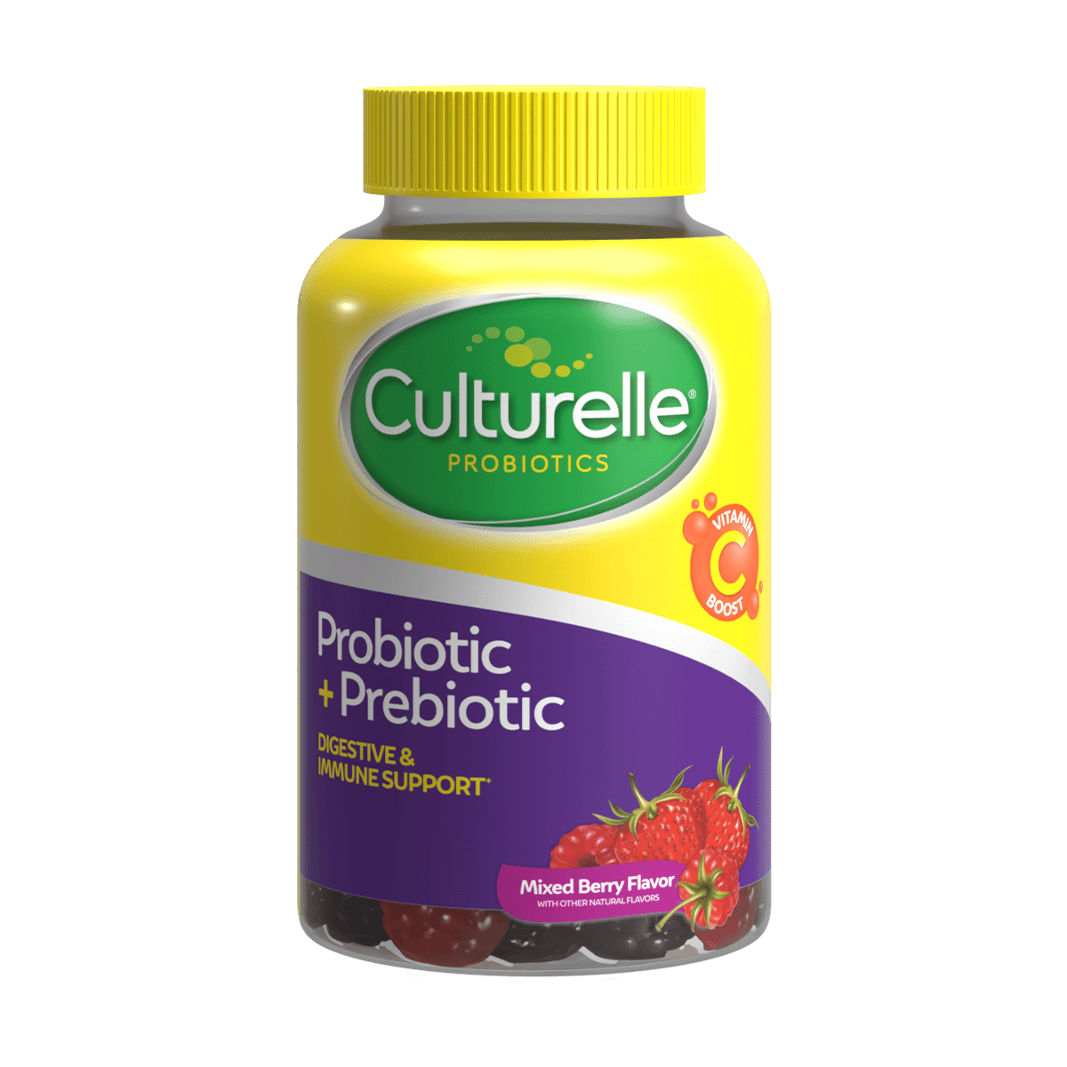 Culturelle® Probiotic + Prebiotic Gummies